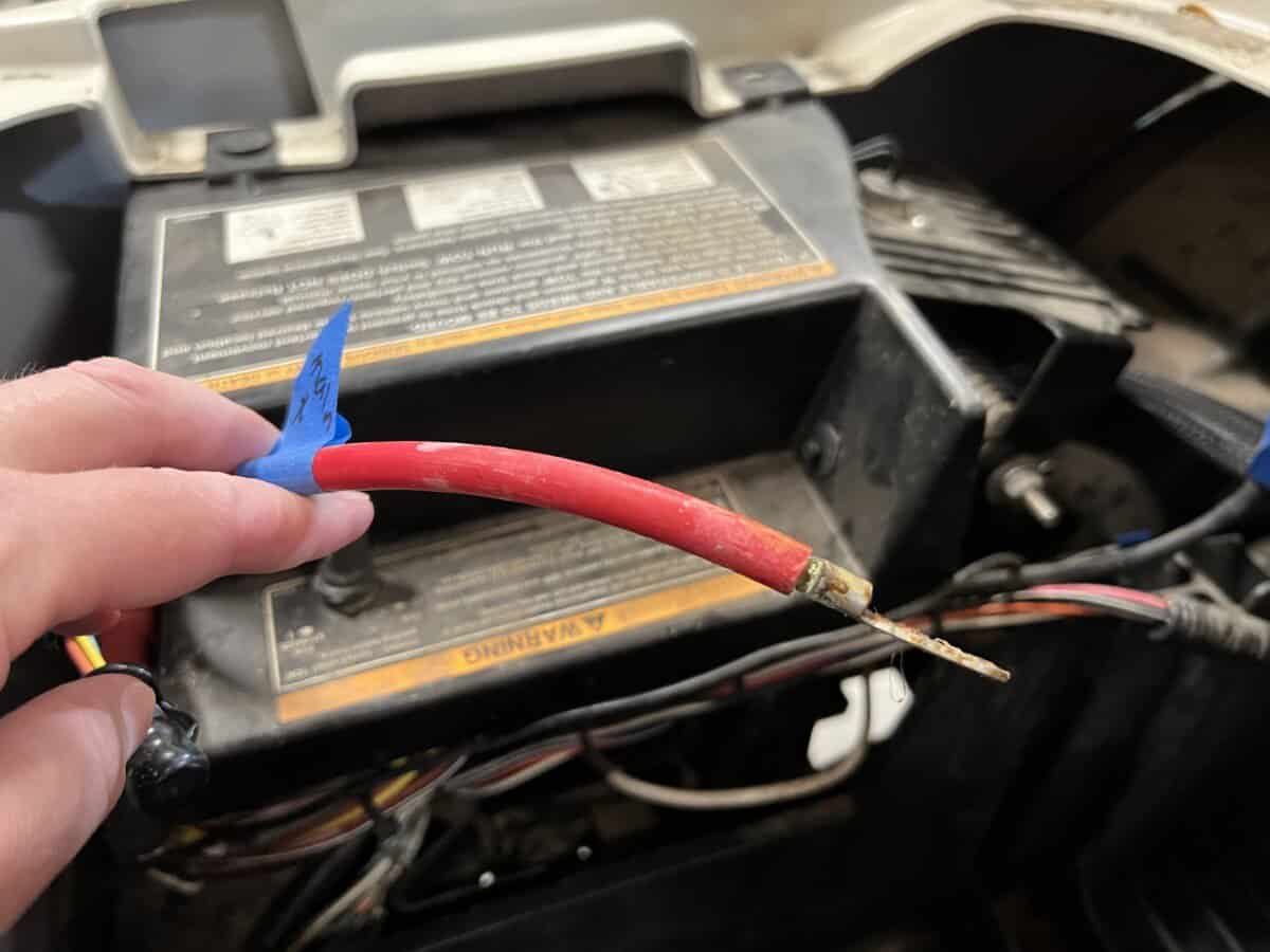 Golf Cart Battery Wire